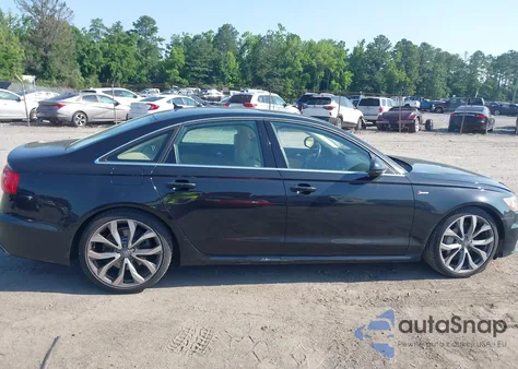 2012 Audi A6 Prestige из США, поврежденный, VIN WAUJGAFC1CN095650